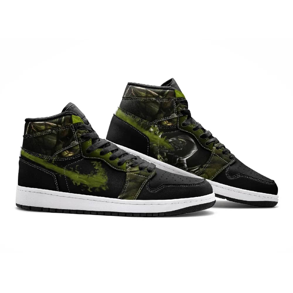 Inktee Store - Reptile Mortal Kombat Custom Air Jordans Shoes Image