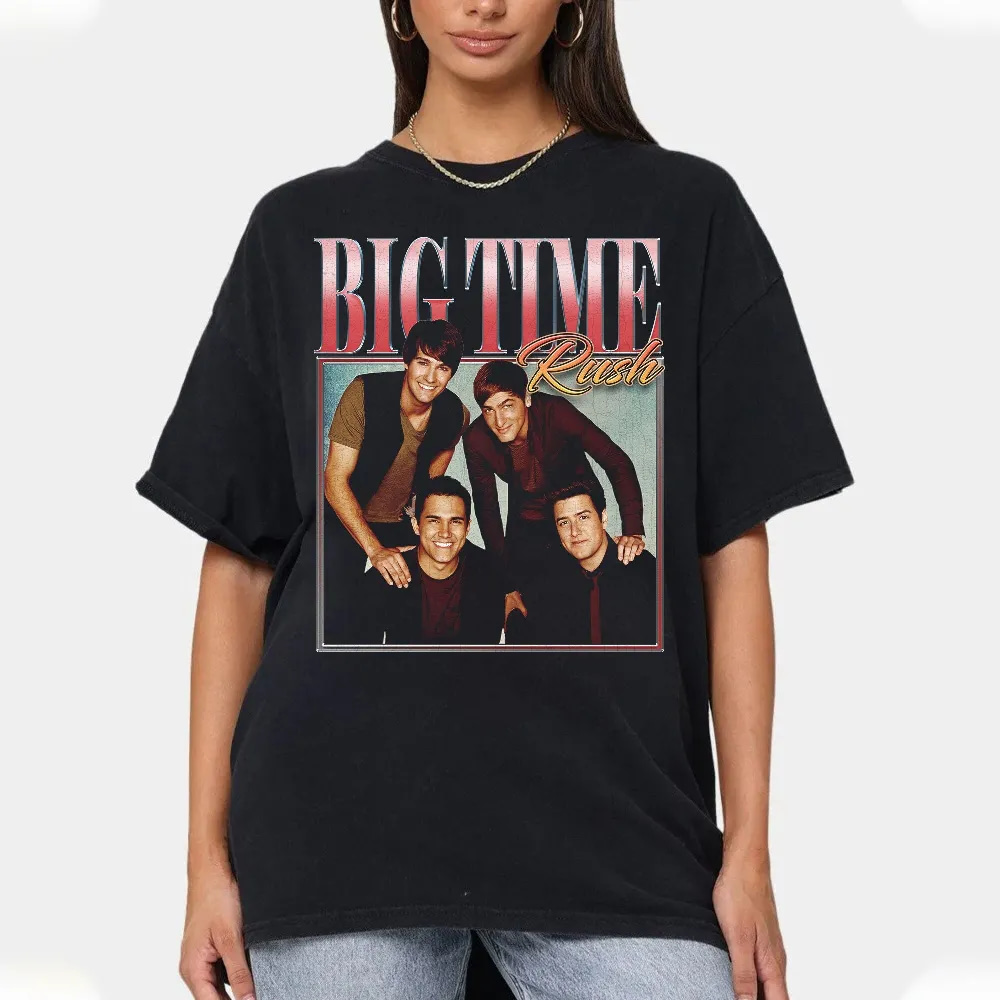 Inktee Store - Retro Big Time Shirt -Rush Tour Shirt - Big Time Rush Crewneck - Big Time Rush T Shirt - Big Time Rush Sweatshirt - Big Time Rush Vintage Shirt Image