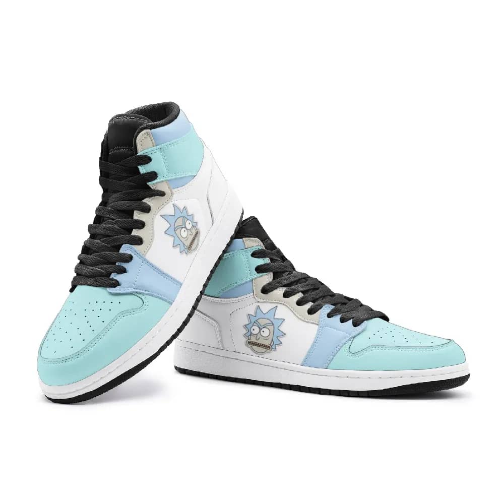 Inktee Store - Rick Got Angry And Morty Custom Air Jordans Shoes Image