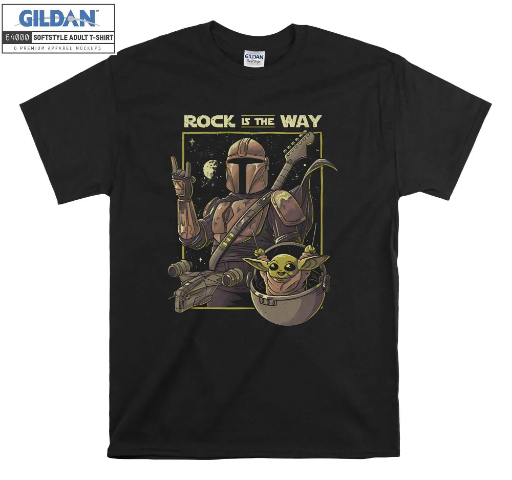 Inktee Store - Rock Is The Wat Sci Fi T-Shirt Image