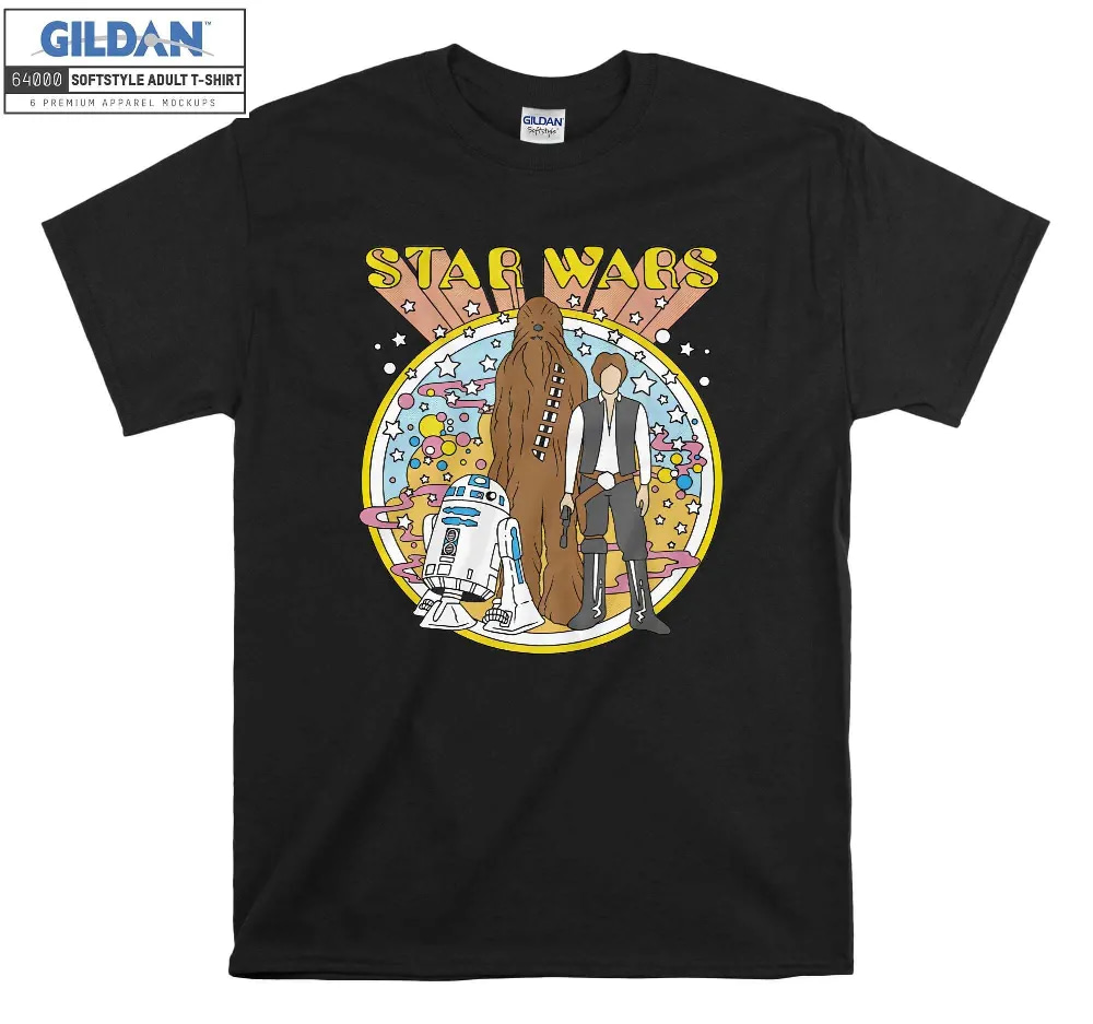 Inktee Store - Star Wars Vintage Psych Rebels T-Shirt Image