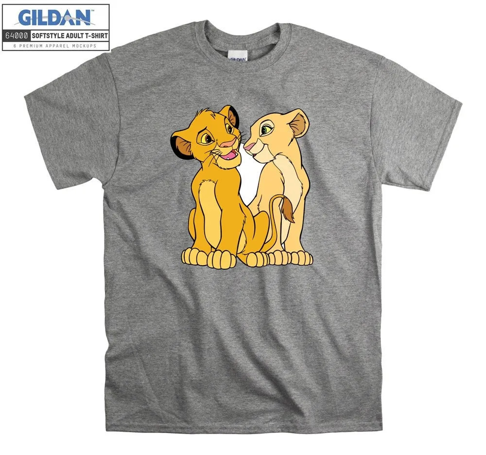 Inktee Store - The Lion King And Lady Simba T-Shirt Image