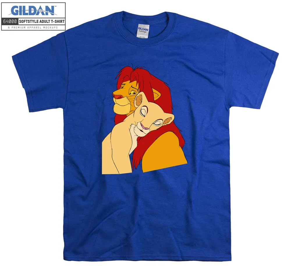 Inktee Store - The Lion King And Simba T-Shirt Image