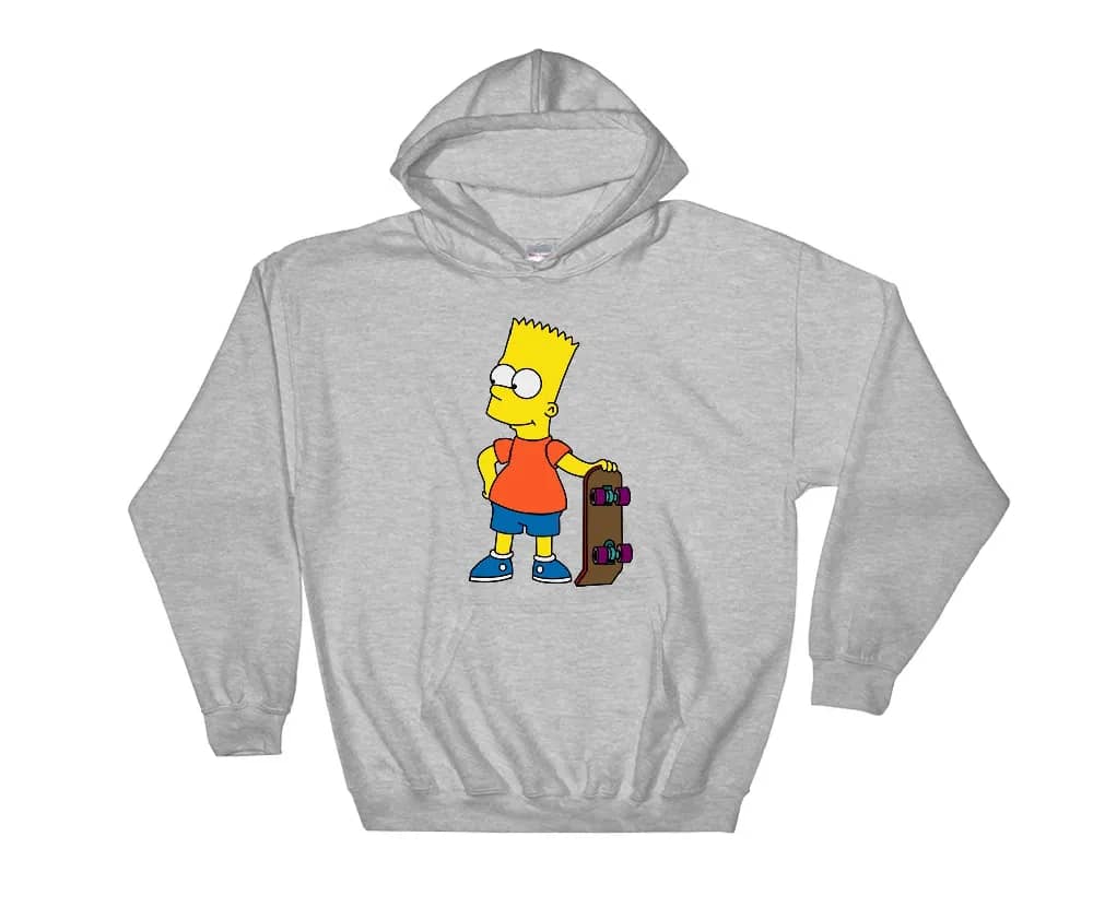 Inktee Store - The Simpsons Bart Simpson Cartoon Comic Unisex T-Shirt Image