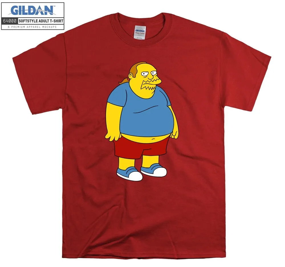 Inktee Store - The Simpsons Comic Book Guy T-Shirt Image