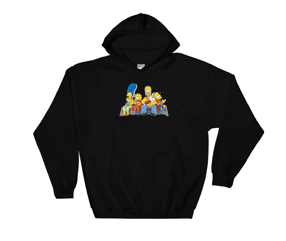 Inktee Store - The Simpsons Family Cinema Cartoon Unisex T-Shirt Image