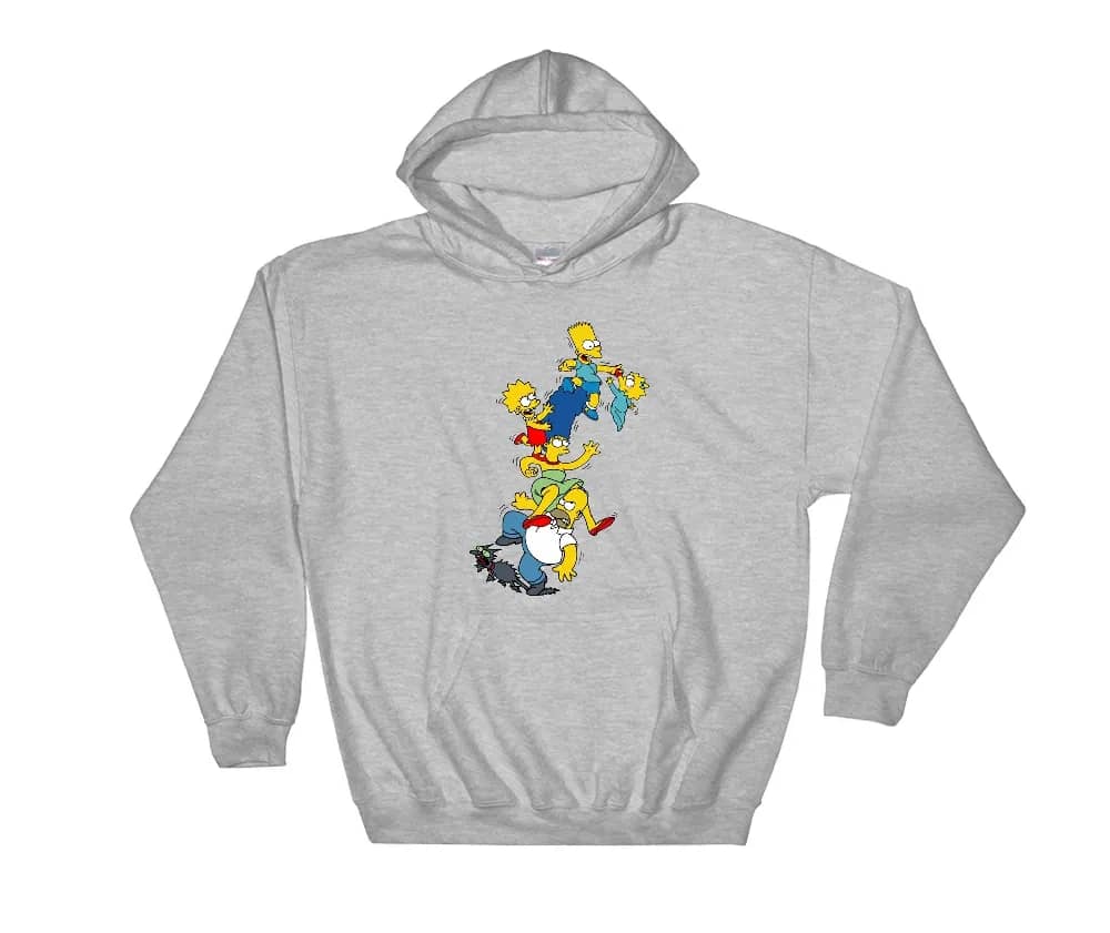 Inktee Store - The Simpsons Family Crazy Cartoon Unisex T-Shirt Image