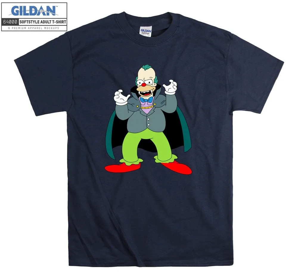 Inktee Store - The Simpsons Krusty Clown T-Shirt Image