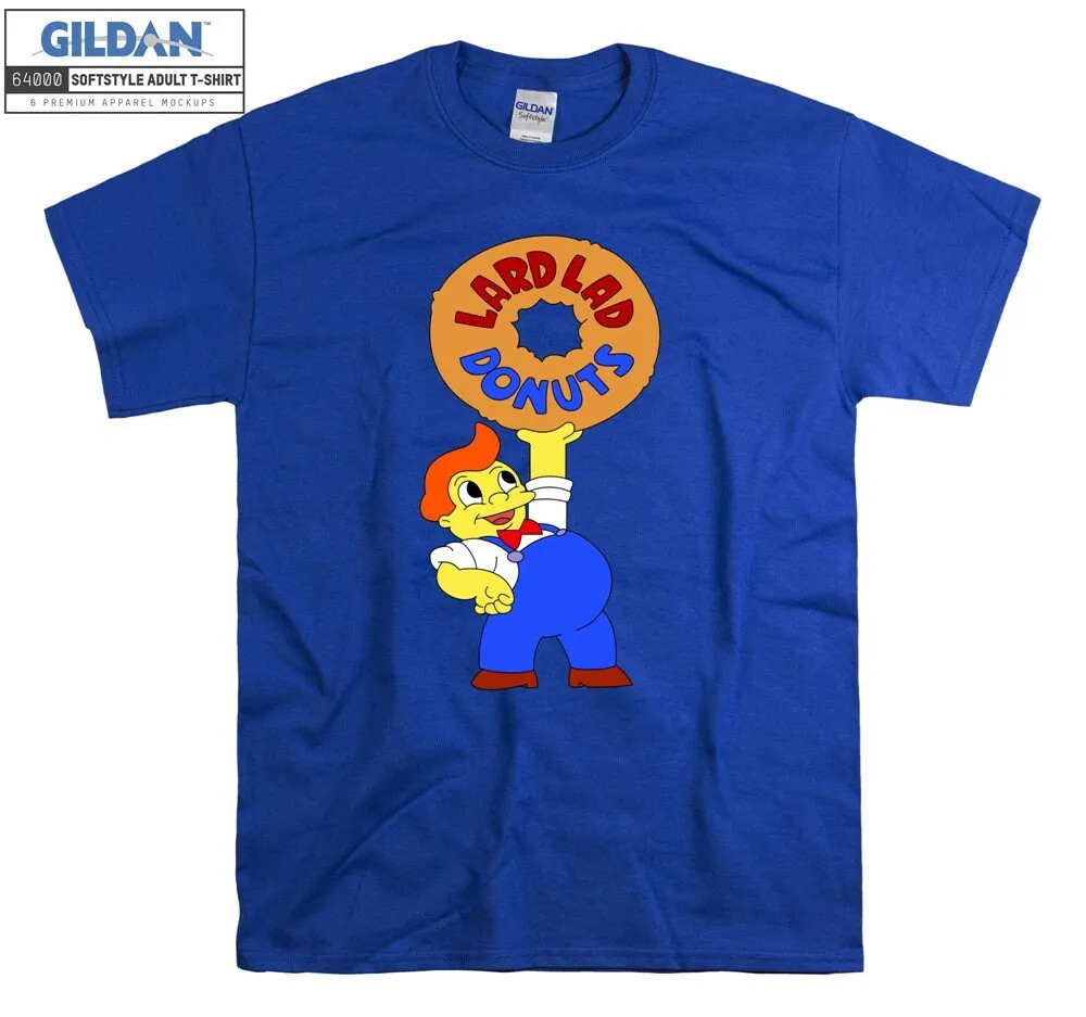 Inktee Store - The Simpsons Larlard Donuts T-Shirt Image