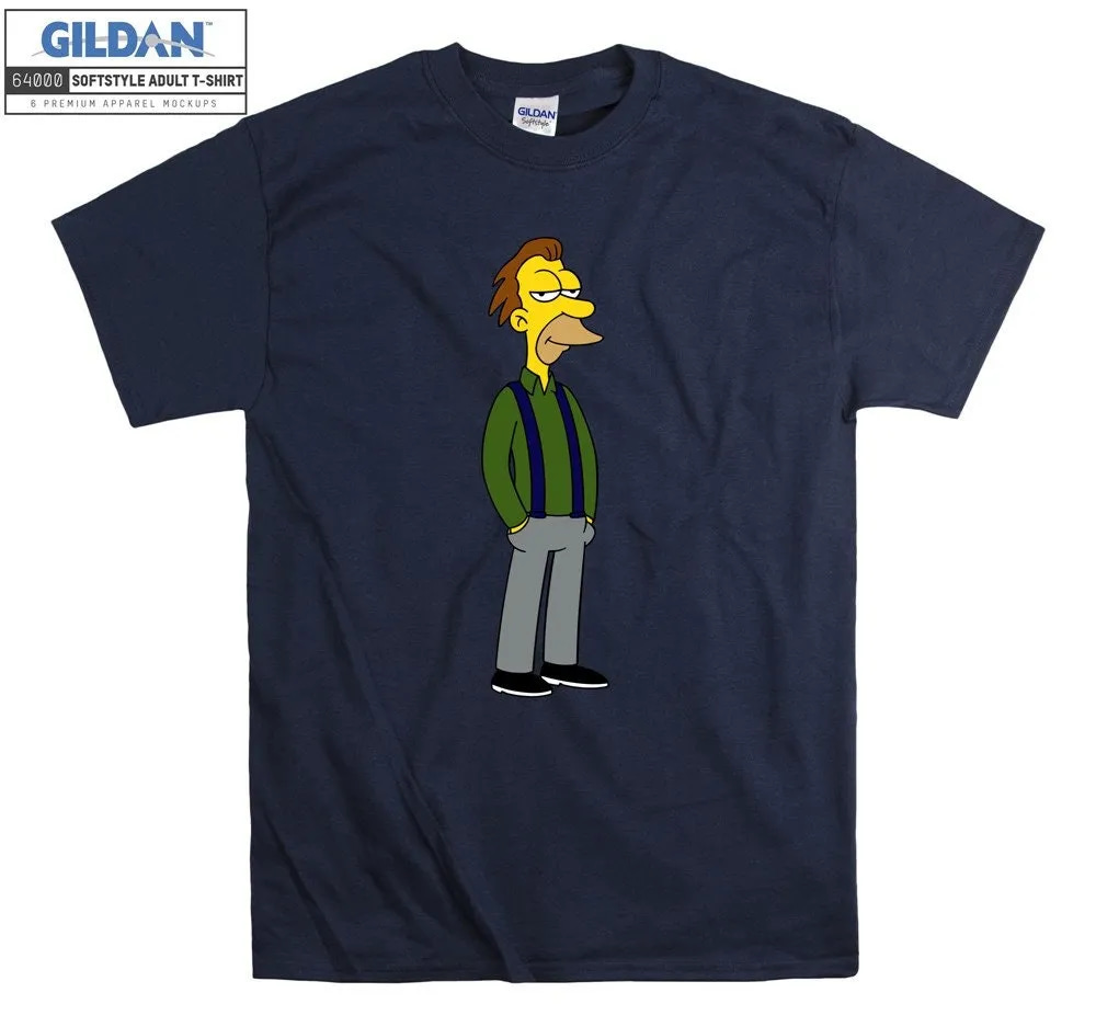 Inktee Store - The Simpsons Lenny Leonard Funny Disney T-Shirt Image