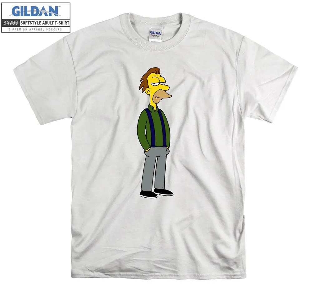 Inktee Store - The Simpsons Lenny Leonard Funny Disney T-Shirt Image