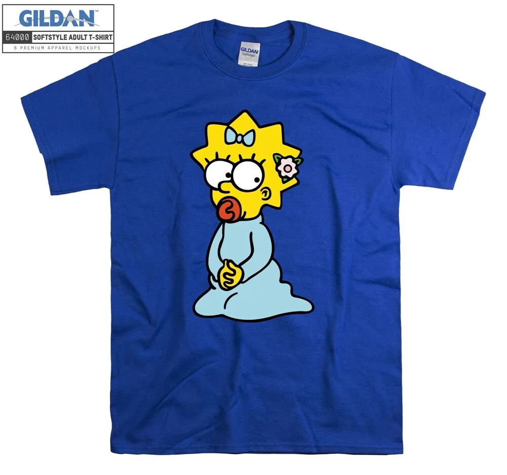 Inktee Store - The Simpsons Maggie Simpson T-Shirt Image