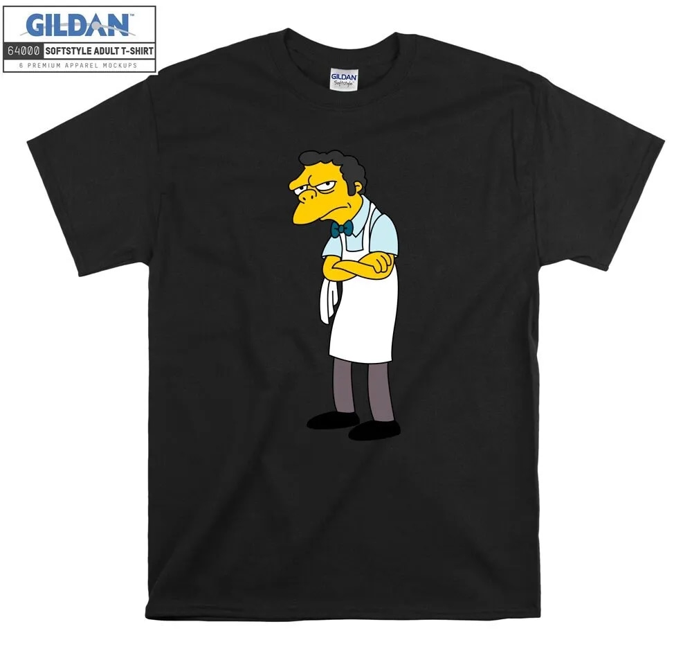 Inktee Store - The Simpsons Moe Szyslak T-Shirt Image