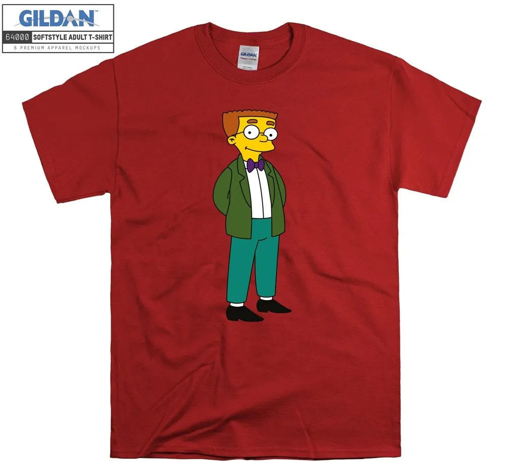 Inktee Store - The Simpsons Waylon Smithers T-Shirt Image
