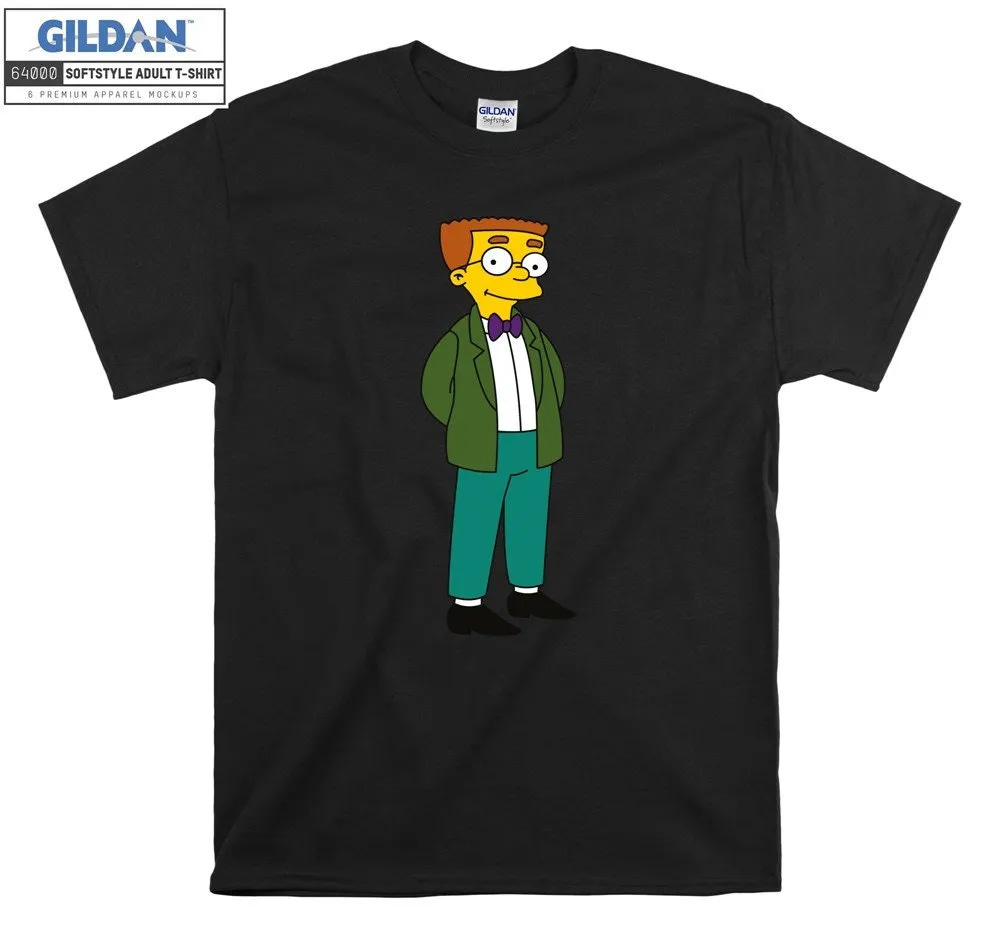 Inktee Store - The Simpsons Waylon Smithers T-Shirt Image