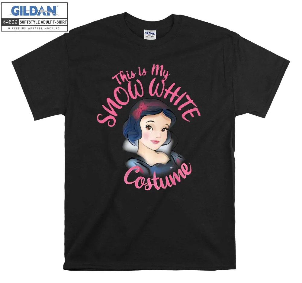 Inktee Store - This Is Snow White Costume Funny Cartoon T-Shirt Image
