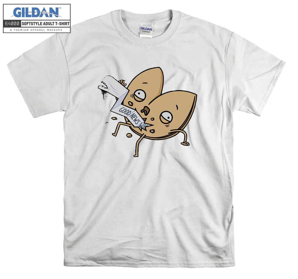 Inktee Store - Unfortunate Cookie Funny T-Shirt Image