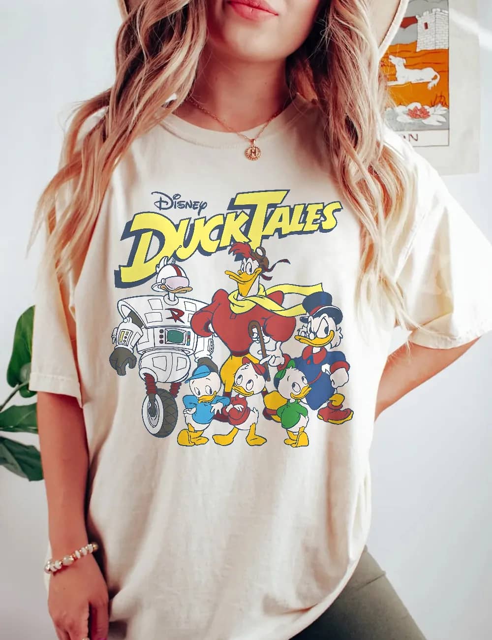 Inktee Store - Vintage Disney Duck Tales Friends Comfort Colors Shirt - Retro Donald Duck Shirt - Disneyland Shirt - Disneyworld Shirt - Disney Family Shirts Image