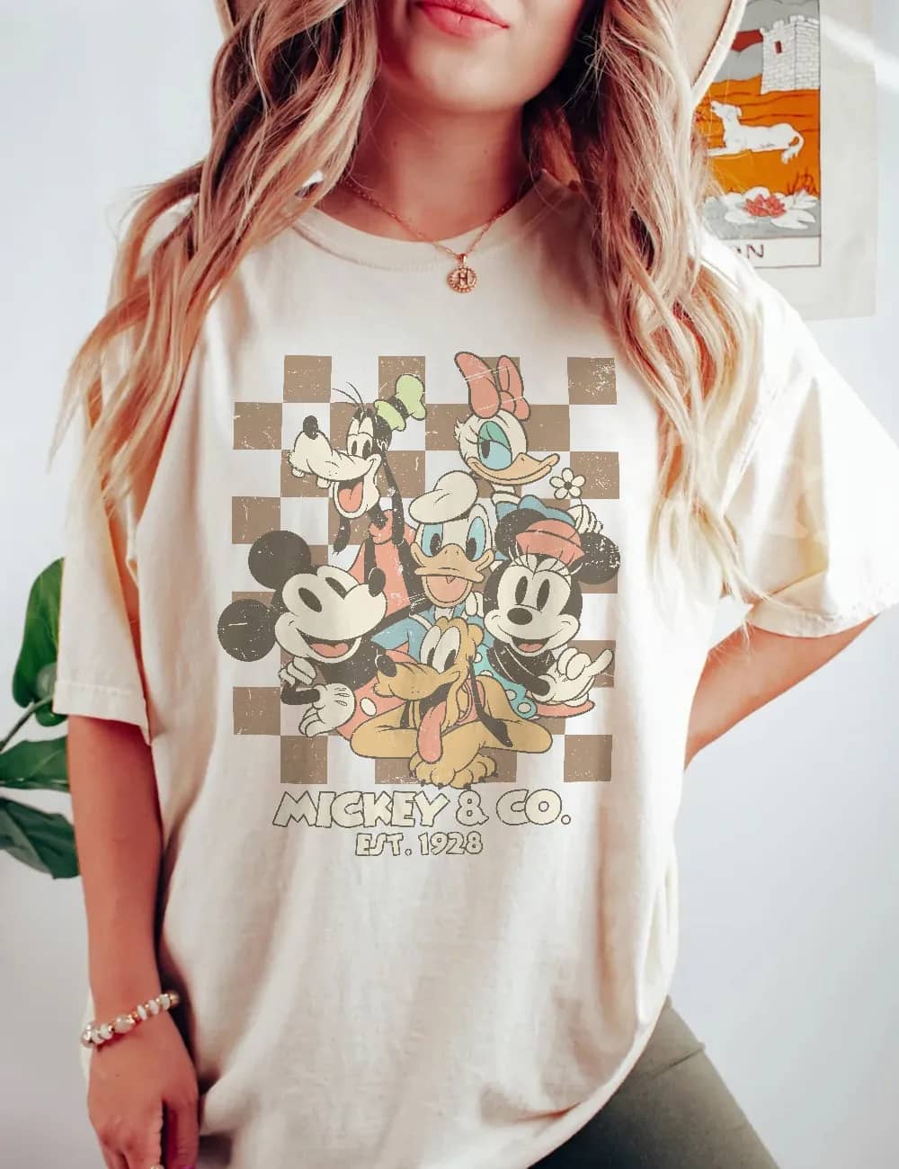 Inktee Store - Vintage Mickey &Amp; Co 1928 Comfort Colors Shirt - Retro Mickey And Friends Shirt - Magic Kingdom Shirt - Disneyworld Shirts - Disney Family Shirts Image