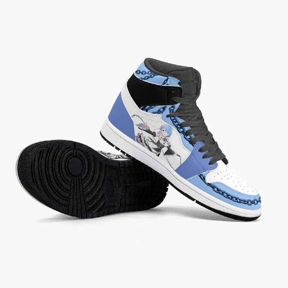 Inktee Store - Zero Rem Custom Air Jordans Shoes Image