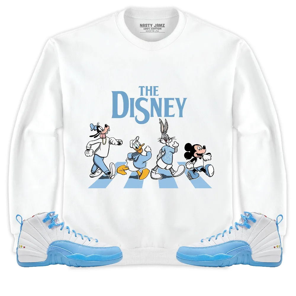 Inktee Store - Jordan 12 Retro Emoji Unisex T-Shirt - The Disney - Sneaker Match Tees Image