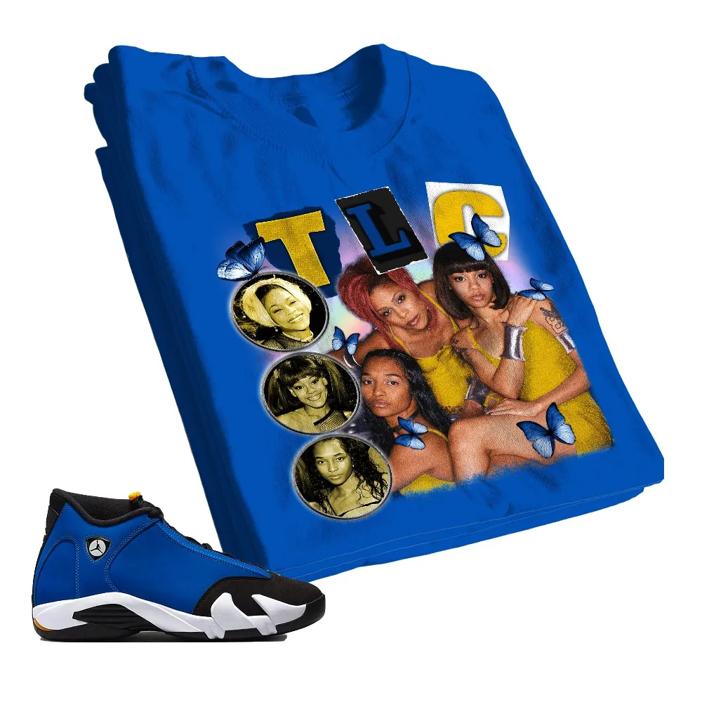 Inktee Store - Jordan 14 Laney Unisex Color T-Shirt - Tlc 90S - Sneaker Match Tees Image