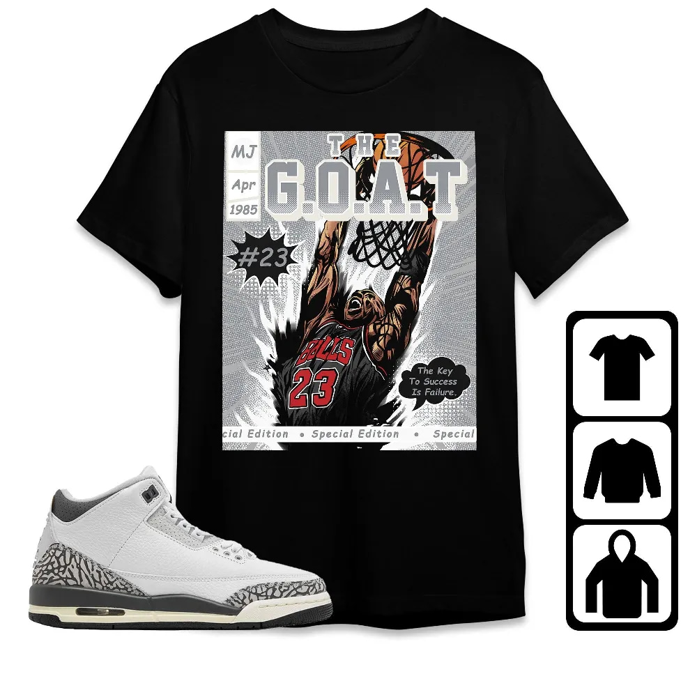 Inktee Store - Jordan 3 Hide N Sneak Unisex T-Shirt - Mj Comics - Sneaker Match Tees Image