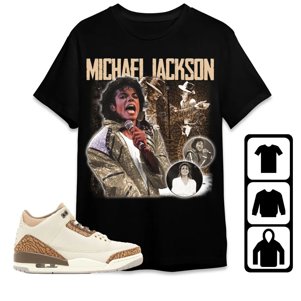 Inktee Store - Jordan 3 Palomino Unisex T-Shirt - Mike Jackson - Sneaker Match Tees Image