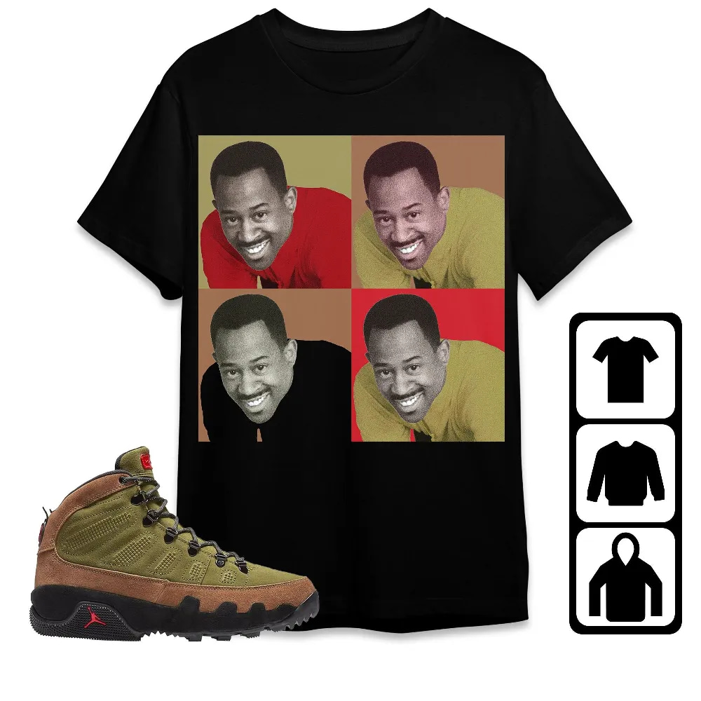 Inktee Store - Jordan 9 Boot Nrg Beef And Broccoli Unisex T-Shirt - Martin Colour - Sneaker Match Tees Image