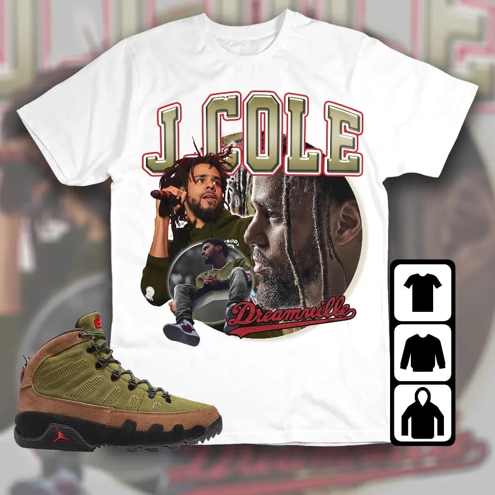 Inktee Store - Jordan 9 Boot Nrg Beef And Broccoli Unisex T-Shirt - Cole Rapper - Sneaker Match Tees Image