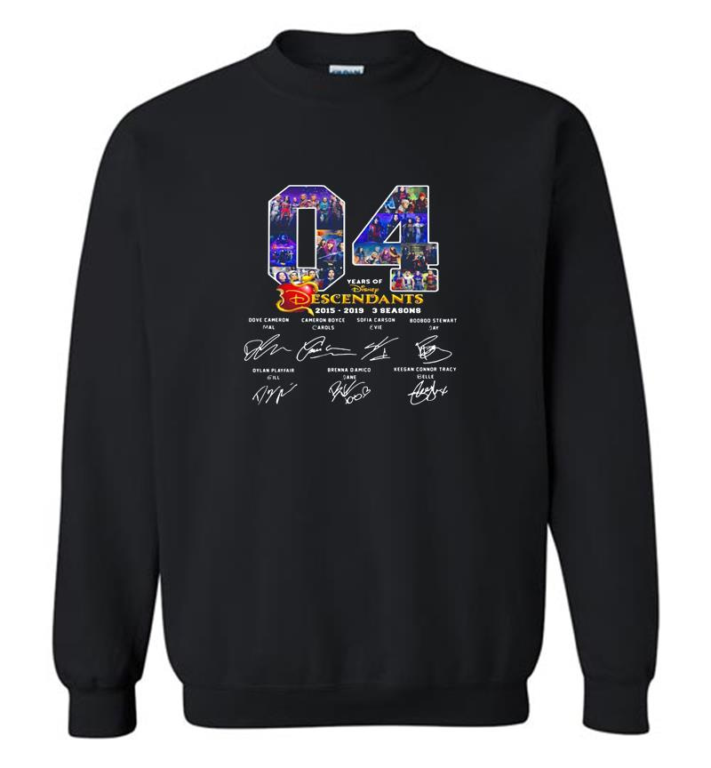 04Th Years Of Disney Descendants 2015-2019 Signature Sweatshirt