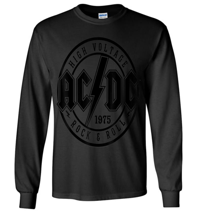 Acdc Rock Roll Long Sleeve T-Shirt