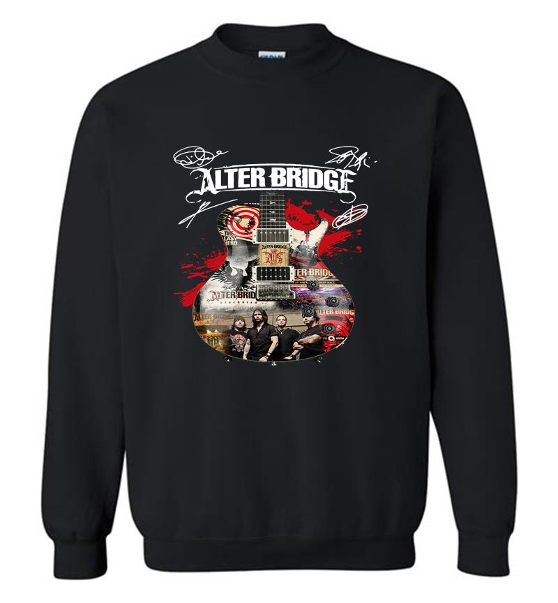 Alter Bridge Rock Band Guitar Signature Sweatshirt
