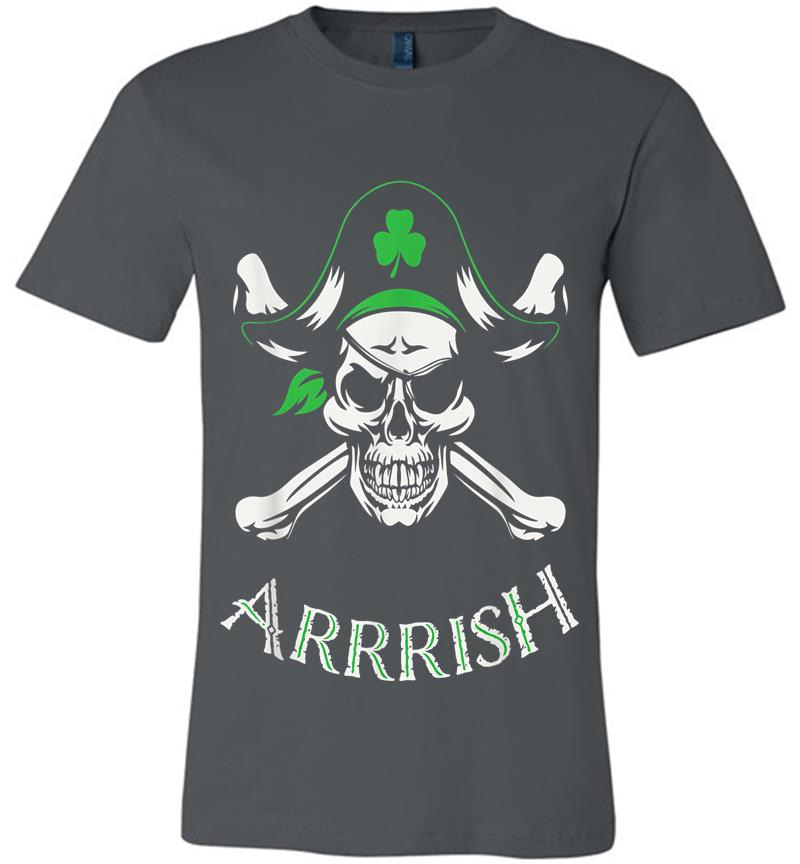 Arrish Irish Pirate St Patricks Day Premium T-Shirt