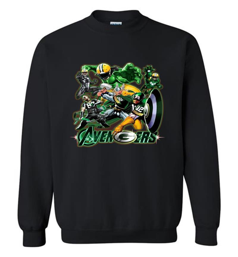 Avengers Endgame Green Bay Packers Sweatshirt