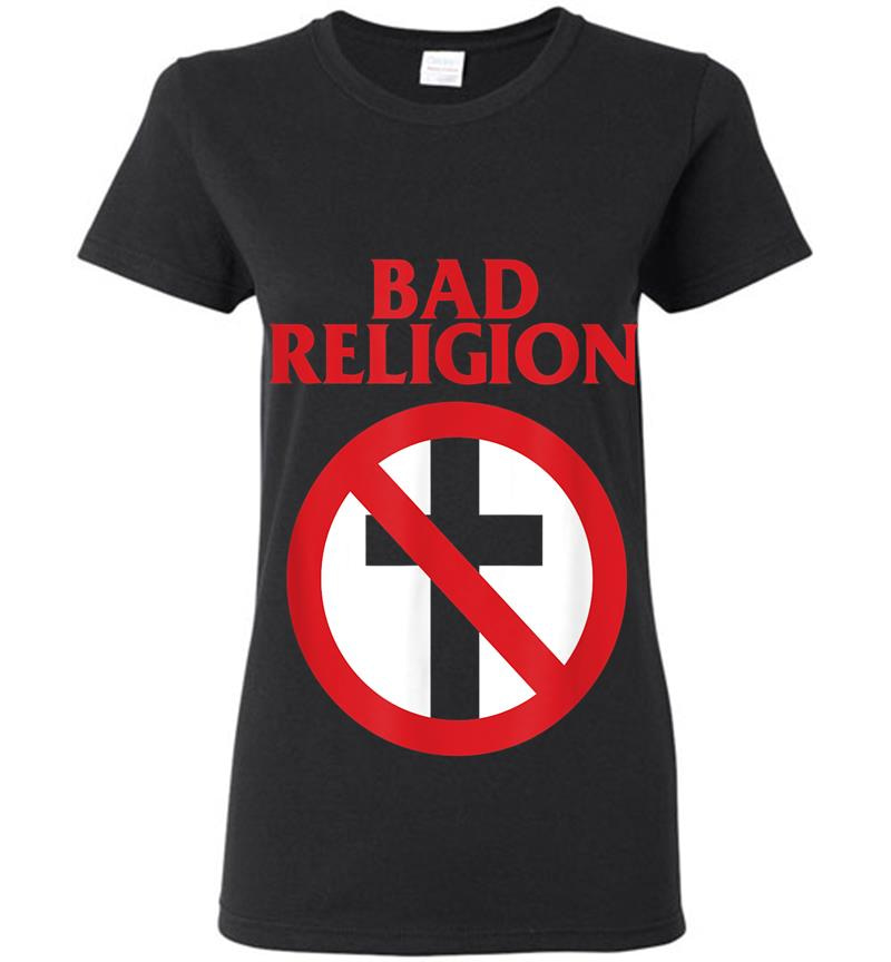 Bad Religion Crossbuster Official Merch Womens T-Shirt
