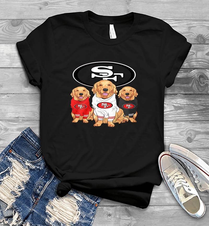 Basset Dog San Francisco 49Ers Mens T-Shirt