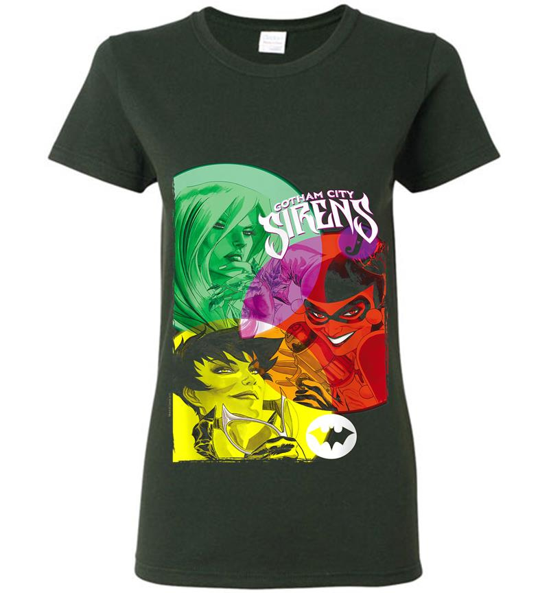 Inktee Store - Batman Gotham Sirens Womens T-Shirt Image