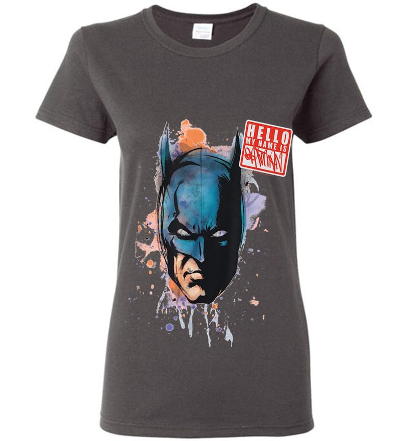Inktee Store - Batman Here Come Batman And Robin Womens T-Shirt Image