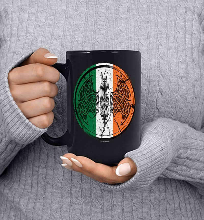 Batman Irish Celtic Symbol Mug