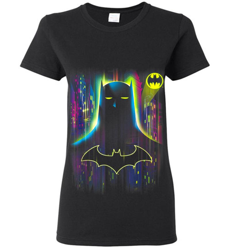 Batman Knight Lights Womens T-Shirt