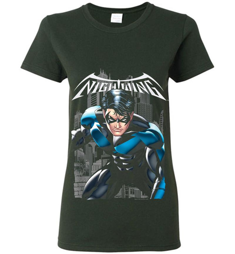 Inktee Store - Batman Nightwing A Legacy Womens T-Shirt Image