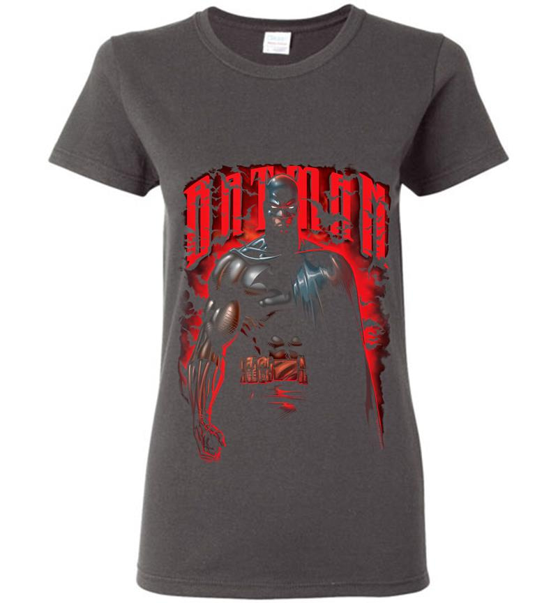 Inktee Store - Batman Red Knight Womens T-Shirt Image