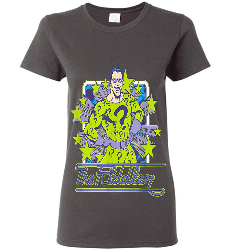 Inktee Store - Batman Riddler Stars Womens T-Shirt Image