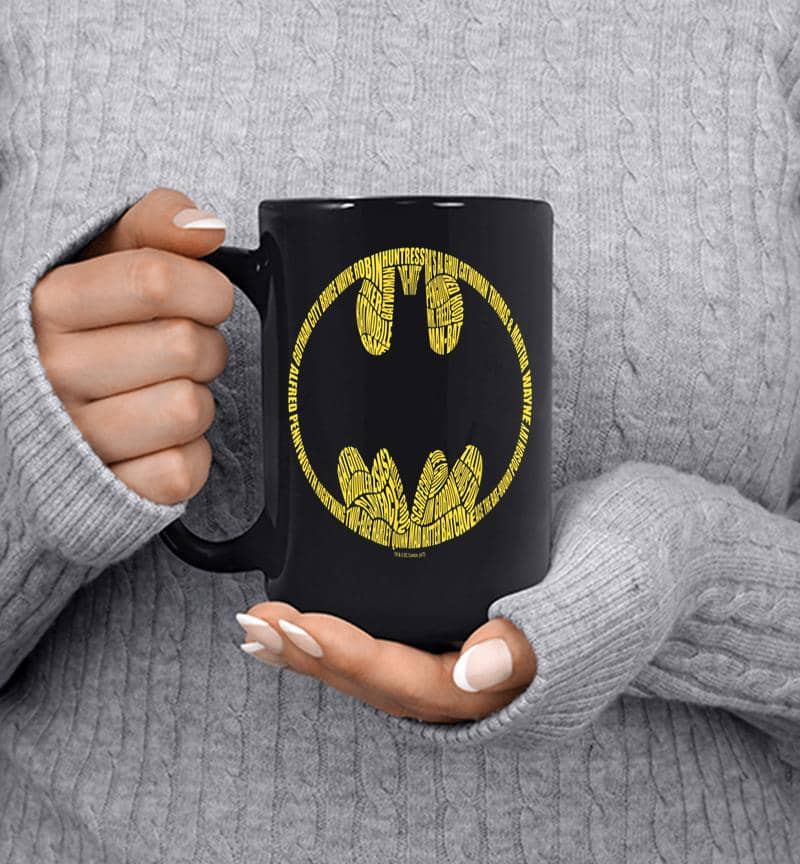 Batman Word Logo Mug