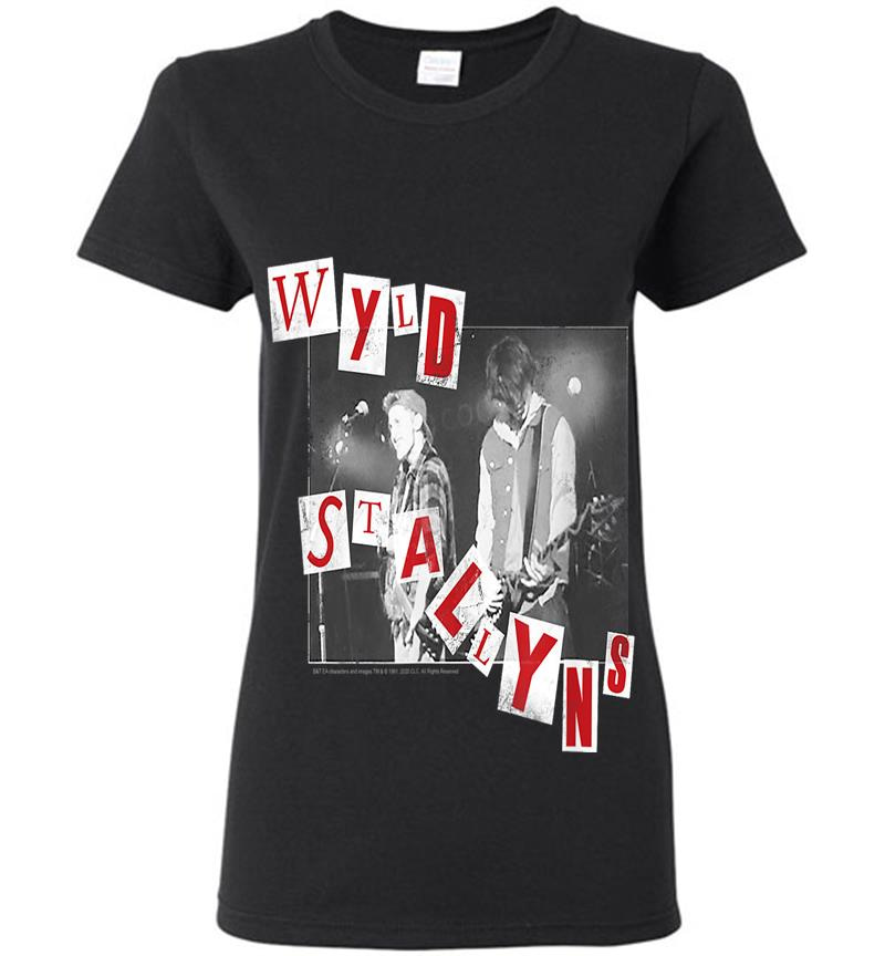 Bill And Ted'S Bogus Journey Grunge Wyld Stallyns Womens T-Shirt