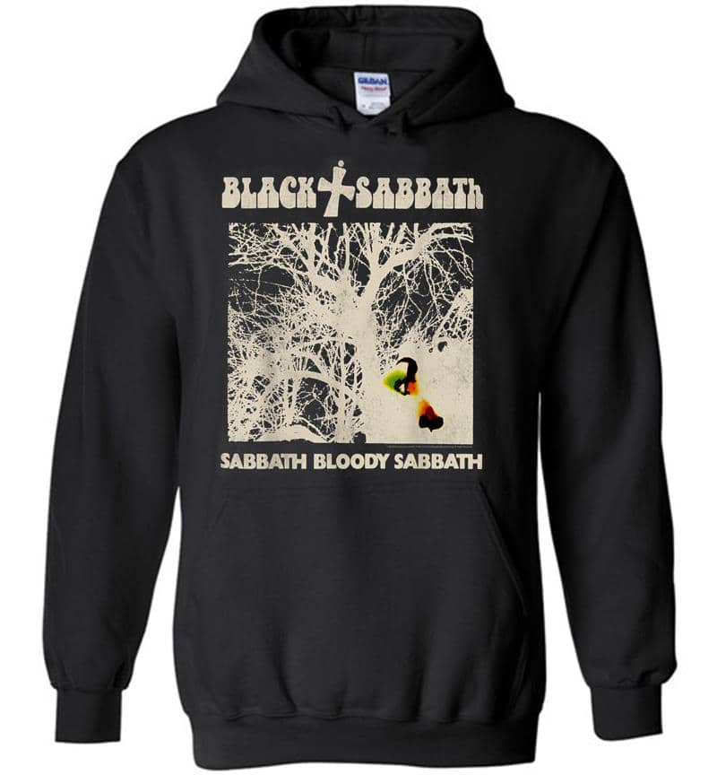 Black Sabbath Official Vintage Negative Hoodies