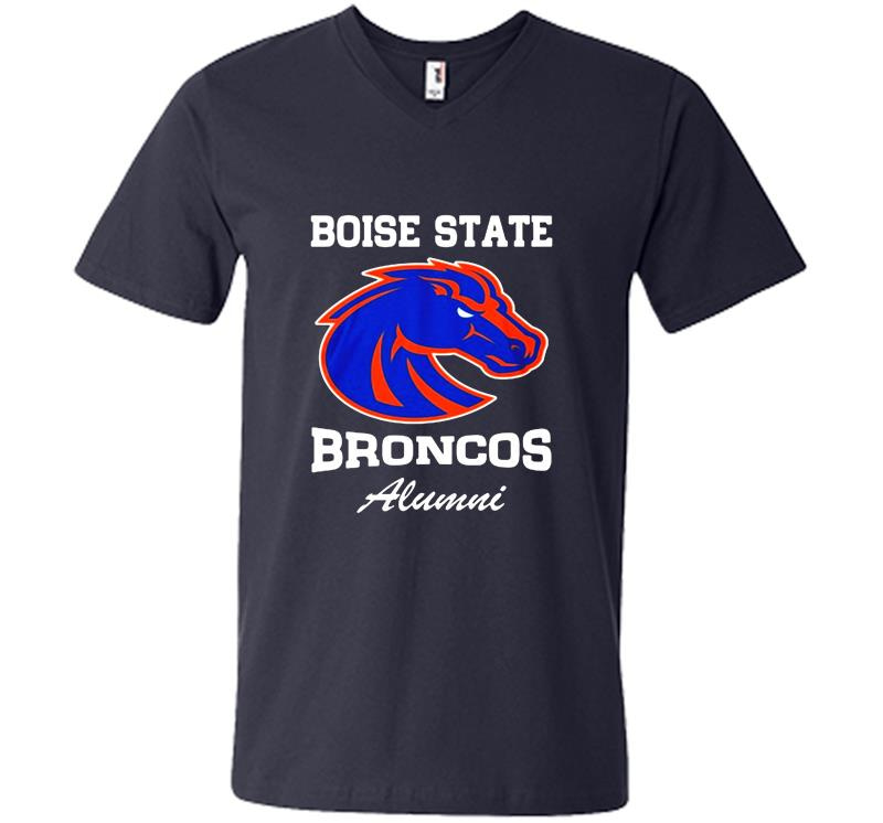 Inktee Store - Boise State Broncos Alumni V-Neck T-Shirt Image