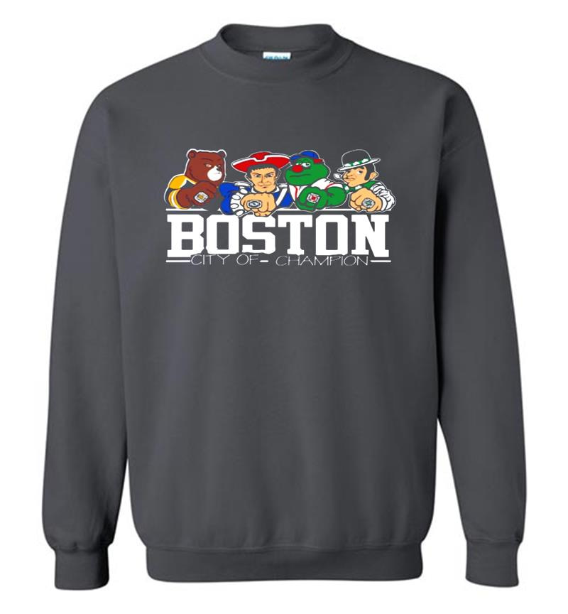 Inktee Store - Boston City Of Champion Sweatshirt Image