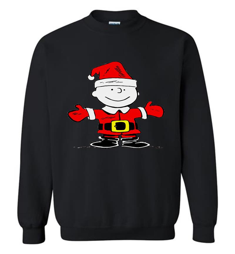 Charlie Brown Santa Christmas Sweatshirt
